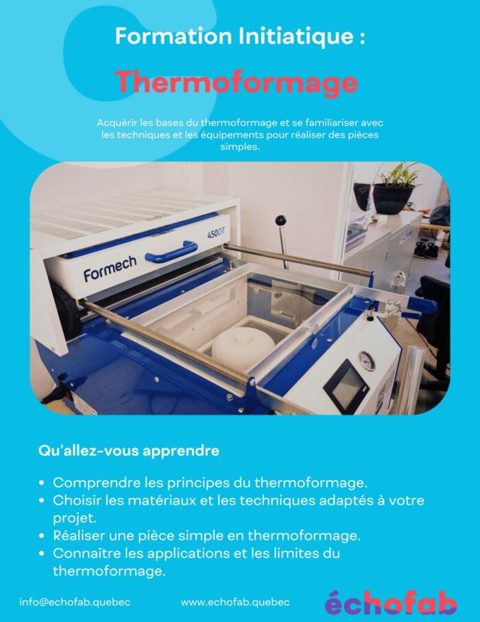 Formation thermoformage 101(2 heures et 15 minutes)